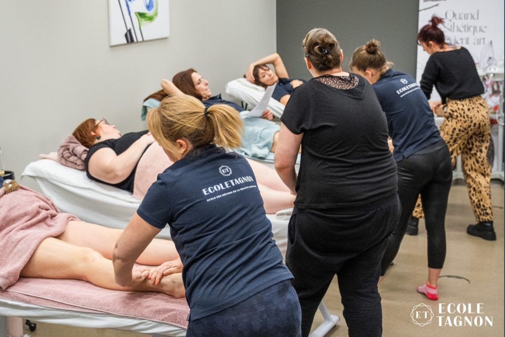 Techniques de massages avancées de l'école de massage Tagnon à Mons